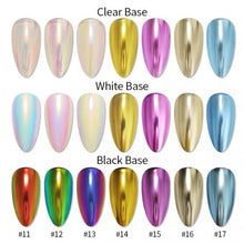 Load image into Gallery viewer, BORN PRETTY 0.5g Mirror Nail Powder Cushion Pen Colorful Holographics Chameleon Nail Art Tool # 14