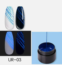 Load image into Gallery viewer, UR SUGAR 1 Pc Luminous Spider Gel Nail Polish UV LED Neon Fluorescent # 3