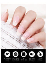 Load image into Gallery viewer, BORN PRETTY Pro 15ml Milky Jelly Gel Nail Polish White Semi-transparent Nail Art Soak Off Gel Polish