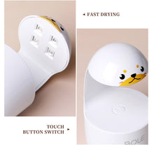 Cargar imagen en el visor de la galería, 8W Mini Nail Dryer UV Lamp For Drying Gel Polish USB Cable Home Use Nail lamp for Nail Tool Manicure