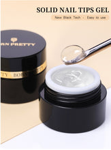 Load image into Gallery viewer, BORN PRETTY 5g Solid Nail Tips Gel Transparent Soak Off UV LED Nail Art Gel Varnish Function Gel