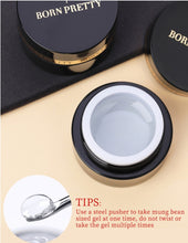 Load image into Gallery viewer, BORN PRETTY 5g Solid Nail Tips Gel Transparent Soak Off UV LED Nail Art Gel Varnish Function Gel