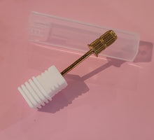 Load image into Gallery viewer, Replacement Nail Drill Heads Nail Drill Bits Sanding Band Shaft for Electric File Nail Sanders Manicure Pedicures (Gold)