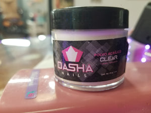 Dasha clear acrylic powder