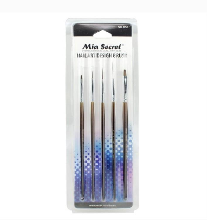 MIA SECRET NAIL ART DESIGN BRUSH SET-DS3