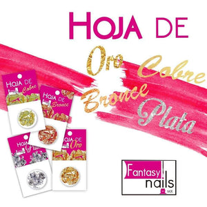 Fantasy nails hoja de cobre