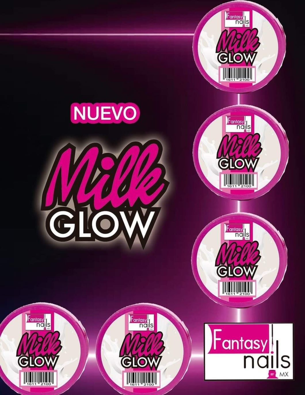 Fantasy nails Milk GLOW 1oz