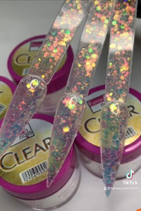 Fantasy nails Clear GOLD 1oz