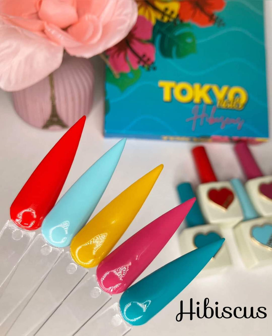 Tokyo nails Hibiscus  gel polish collection