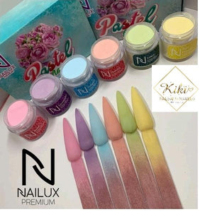 Nailux Pastel flowers