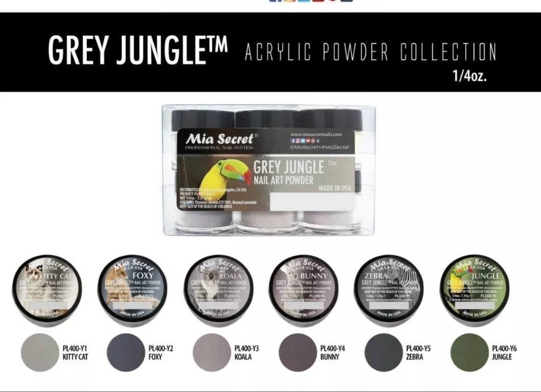 Mía secret Grey Jungle set