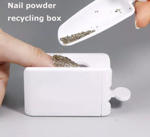 Cargar imagen en el visor de la galería, Powder Recycling Tray Nail Sequin Glitter Storage Box Manicure Tool
