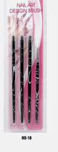 Cargar imagen en el visor de la galería, Mia secret nail art desing brush set
