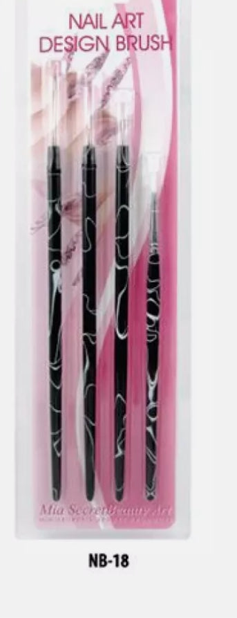 Mia secret nail art desing brush set