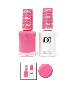 DND 720 Gumball - DND Gel Polish & Matching Nail Lacquer Duo Set