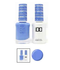 DND 740 Dazzle - DND Gel Polish & Matching Nail Lacquer Duo Set