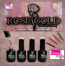 Cargar imagen en el visor de la galería, Fantasy nails Rose Gold  gel  collection
