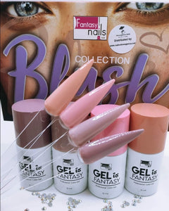 Fantasy Nails Gel Collection Blush 15ml 4 Individual Colors