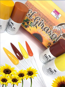 Fantasy Nails Gel Collection El Girasol 15ml 4 Individual Colors