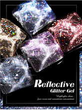 Cargar imagen en el visor de la galería, BORN PRETTY 1 Bottle 6ml Reflective Glitter Gel Auroras Effect Soak Off UV Gel
