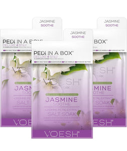 VOESH Pedi in a Box Deluxe 4 Step, Intensive Foot Treatment 