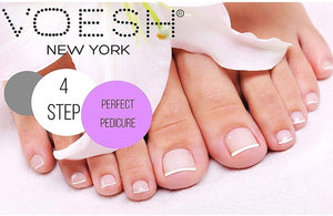 VOESH Pedi in a Box Deluxe 4 Step, Intensive Foot Treatment 