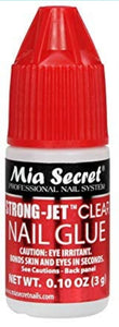 Mia Secret Strong-Jet Clear Drop On Nail Glue - Fast Drying and Long Lasting

￼

￼


 3g