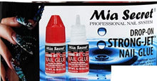 Cargar imagen en el visor de la galería, Mia Secret Strong-Jet Clear Drop On Nail Glue - Fast Drying and Long Lasting

￼

￼


 3g
