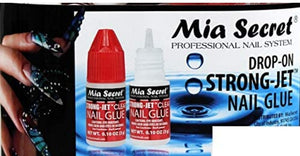 Mia Secret Strong-Jet Clear Drop On Nail Glue - Fast Drying and Long Lasting

￼

￼


 3g