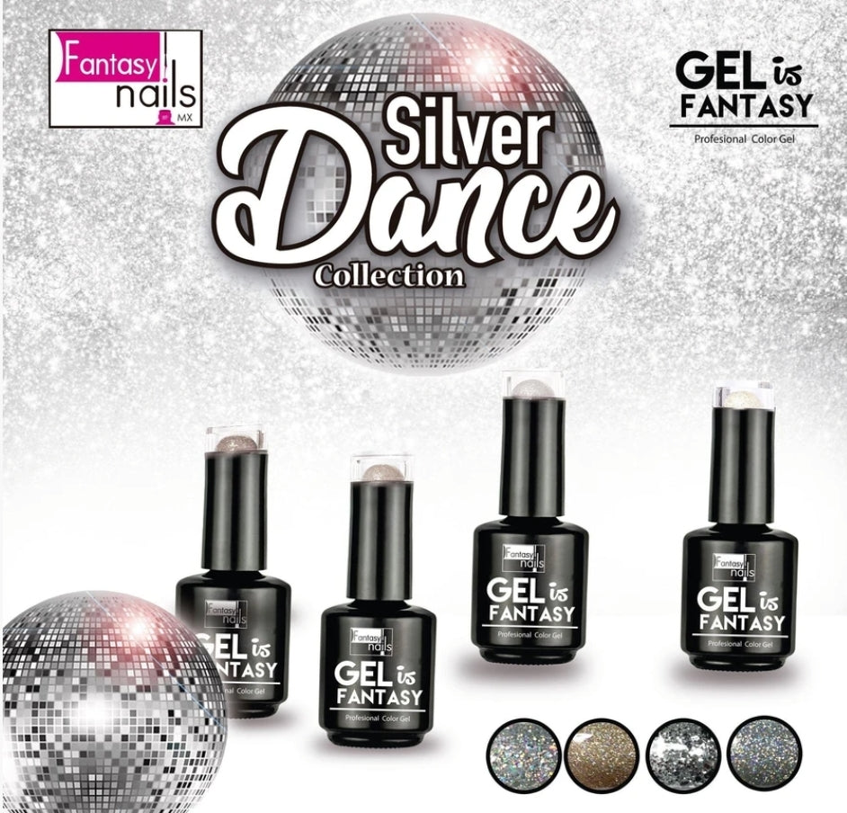 Fantasy nails silver dance collection