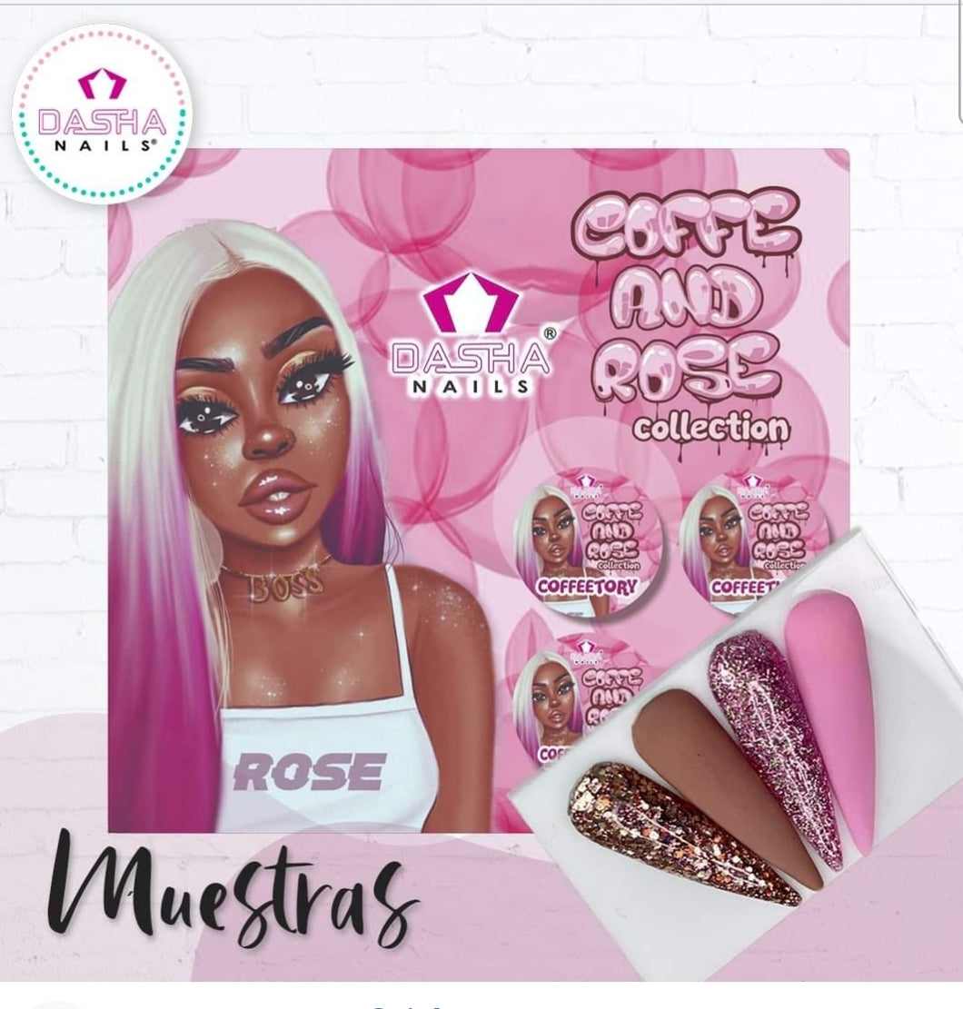 Dasha Coffe and Rose Collection