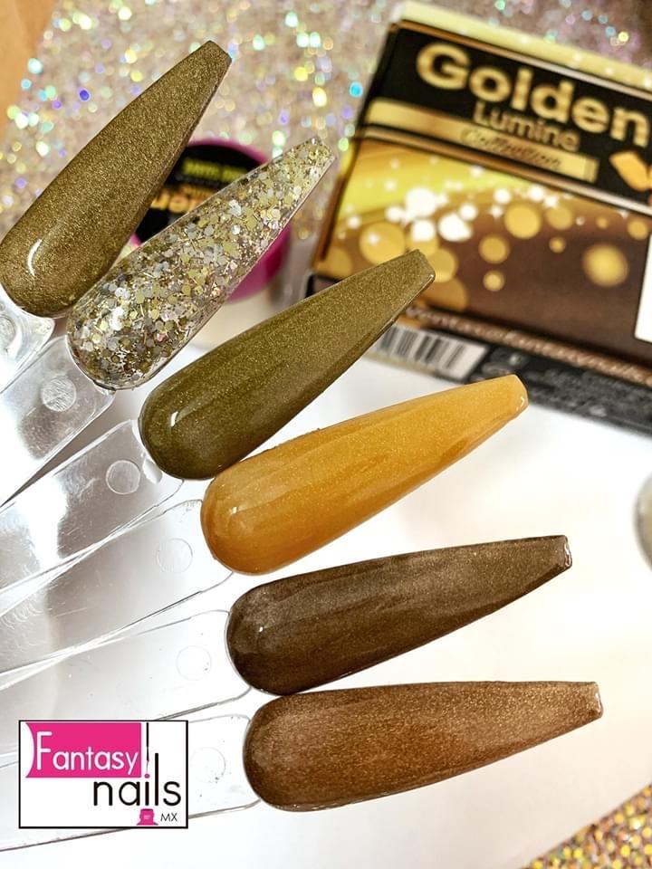 Fantasy Nails Golden Lumine Collection