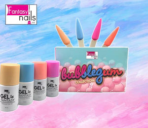 Fantasy Nails Gel Collection BubbleGum 15ml 4 Individual Colors