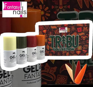 Fantasy Nails Gel Collection Tribu 15ml 4 Individual Colors