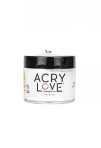 Acry love snow acrylic powder 2oz