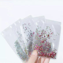 Cargar imagen en el visor de la galería, Tornasol-Crystal AB Rhinestones 3D Flat-back Glass Nail Art Decoration
