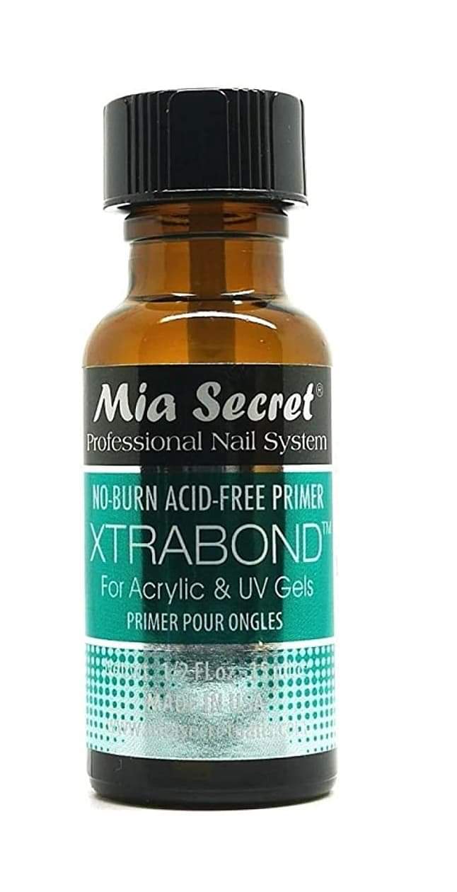 Mia Secret XTRABOND No-Burn Acid-free Primer 1/2 oz. for Acrylic and UV Gels